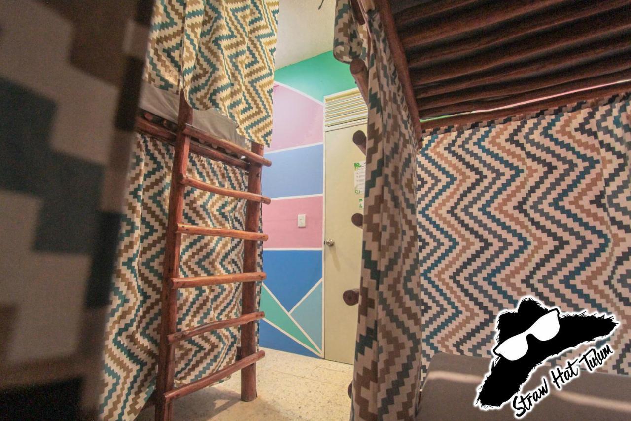Straw Hat Hostel & Rooftop Bar Тулум Экстерьер фото