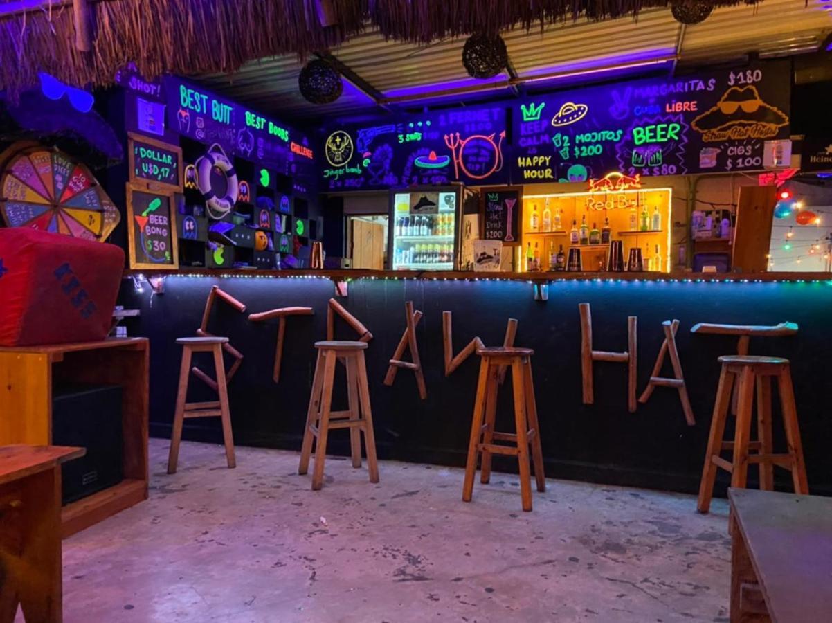 Straw Hat Hostel & Rooftop Bar Тулум Экстерьер фото
